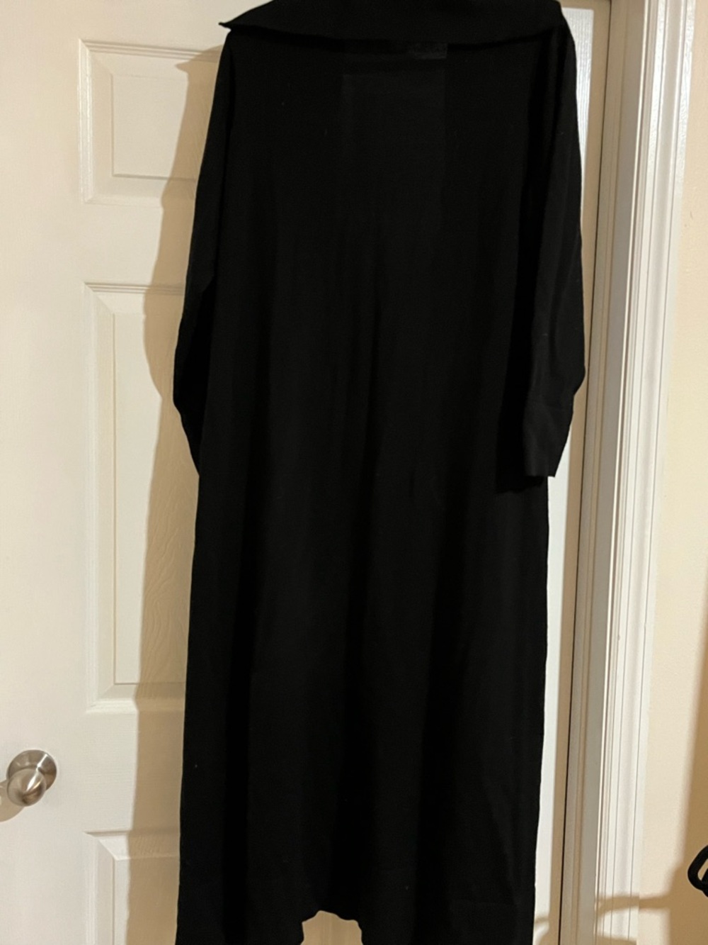 Bloomingdale's Black Wool Duster - Picture 2 of 4